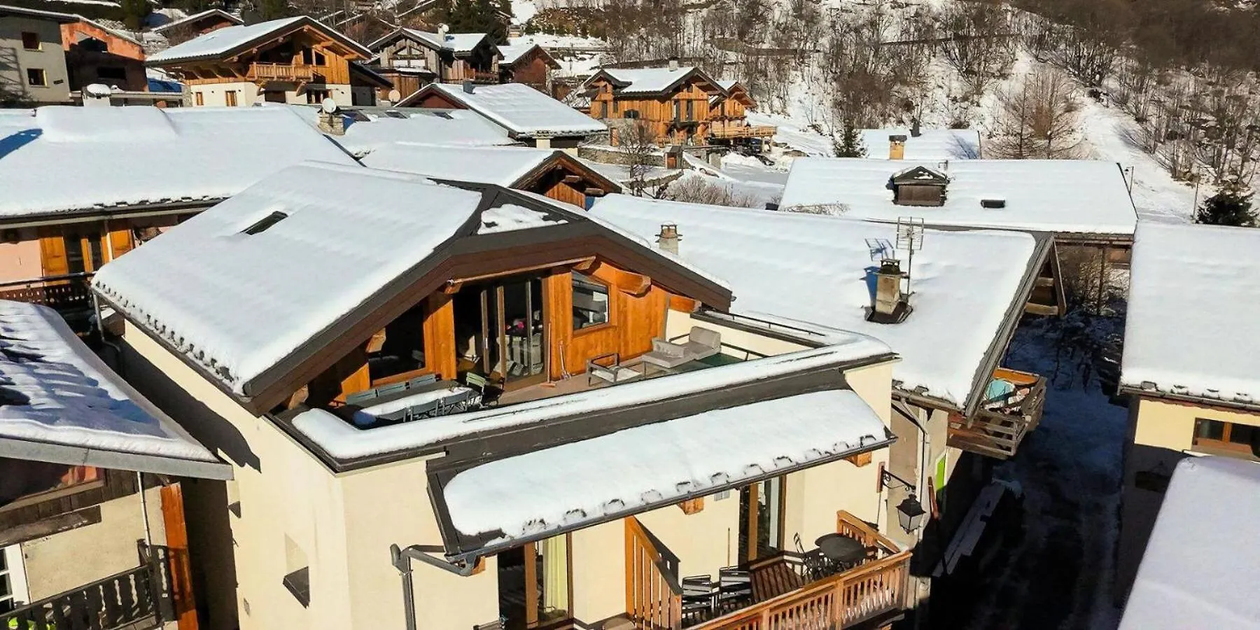 Chalet L'Etoile D'Argent - 8 Pieces Pour 10 Personnes Mae-8931 La Plagne Lejlighed